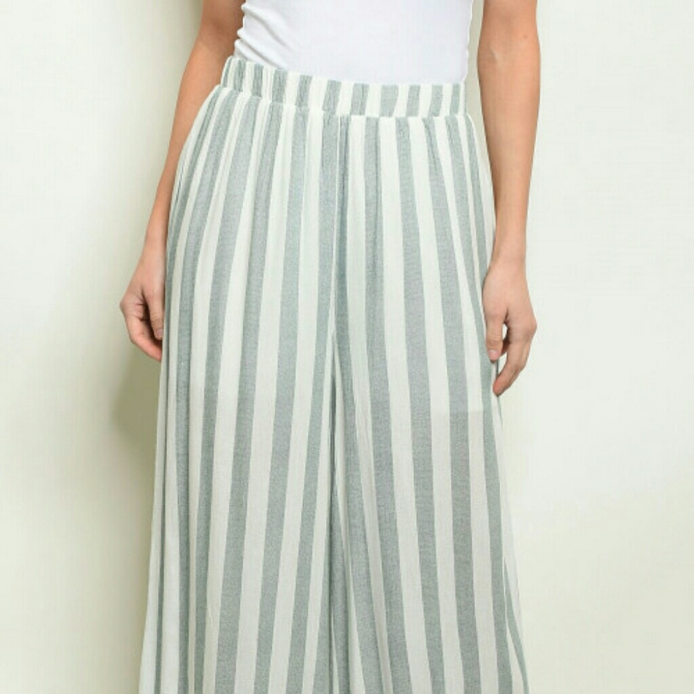 Farrah striped beach pants - Picture 2 of 3